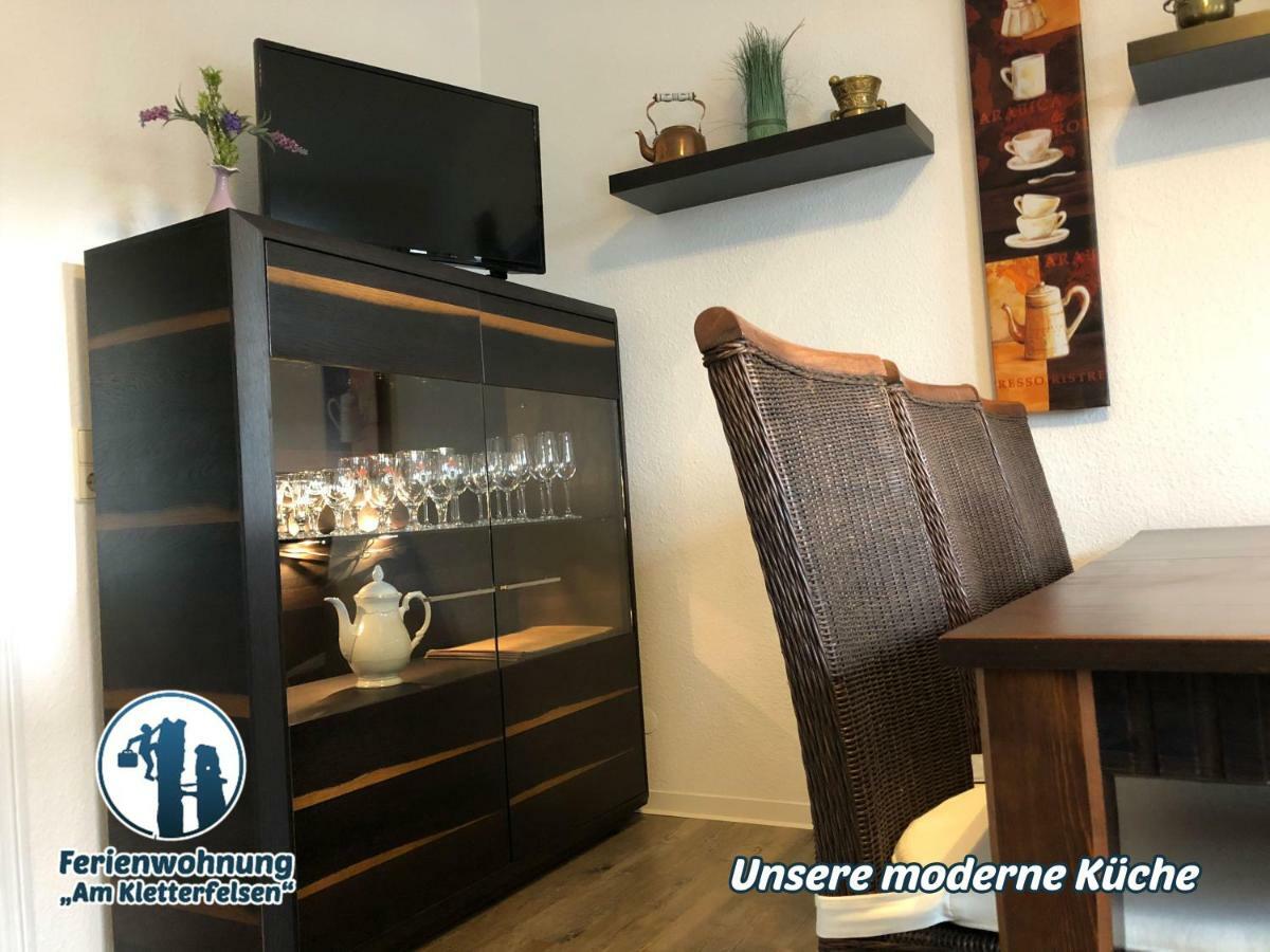 Ferienwohnung "Am Kletterfelsen" Krauschwitz 외부 사진