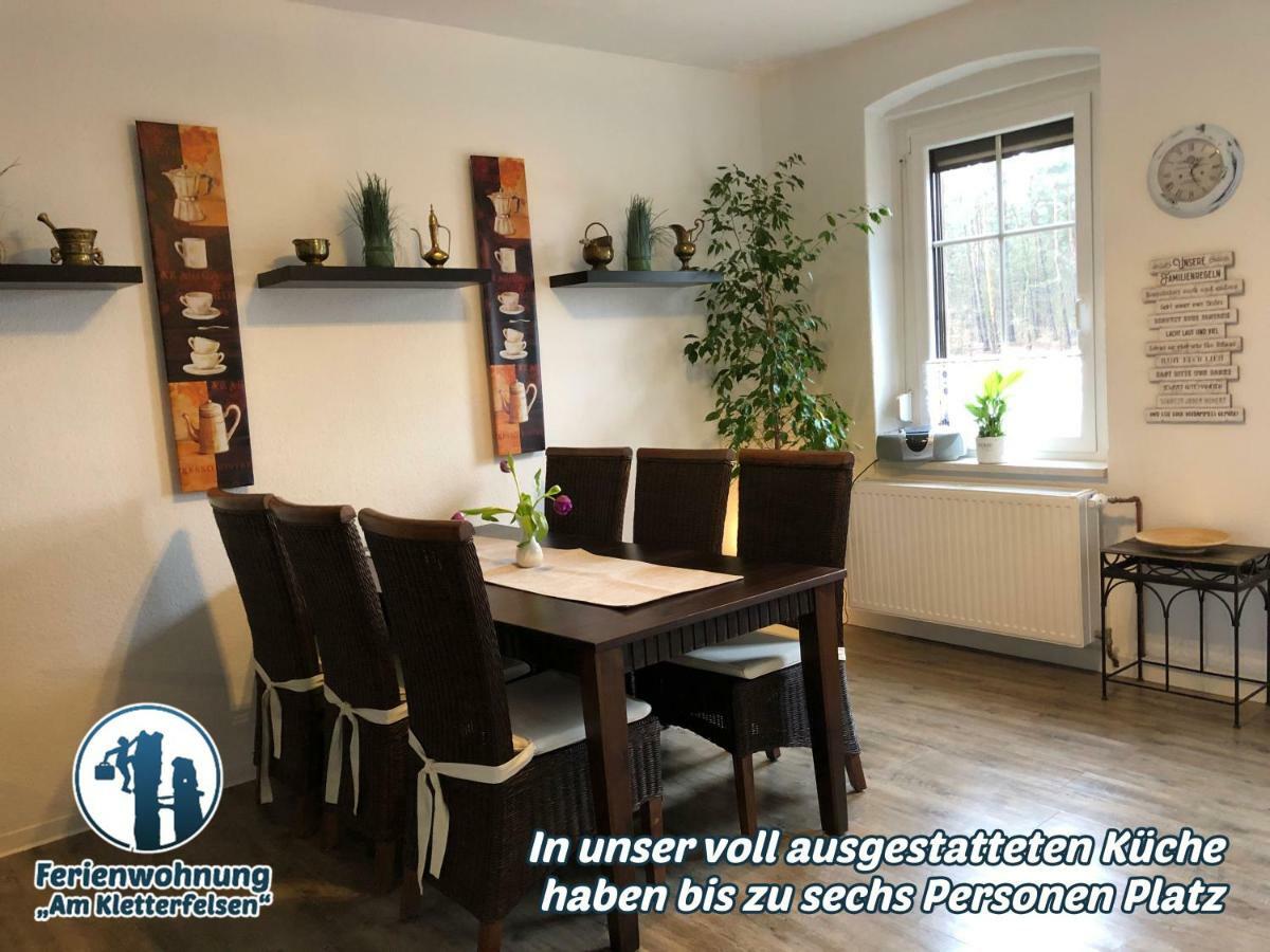 Ferienwohnung "Am Kletterfelsen" Krauschwitz 외부 사진