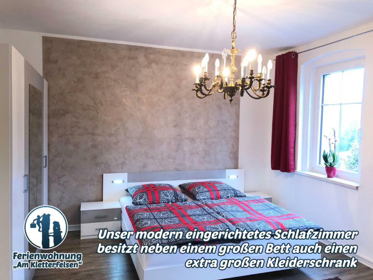 Ferienwohnung "Am Kletterfelsen" Krauschwitz 외부 사진