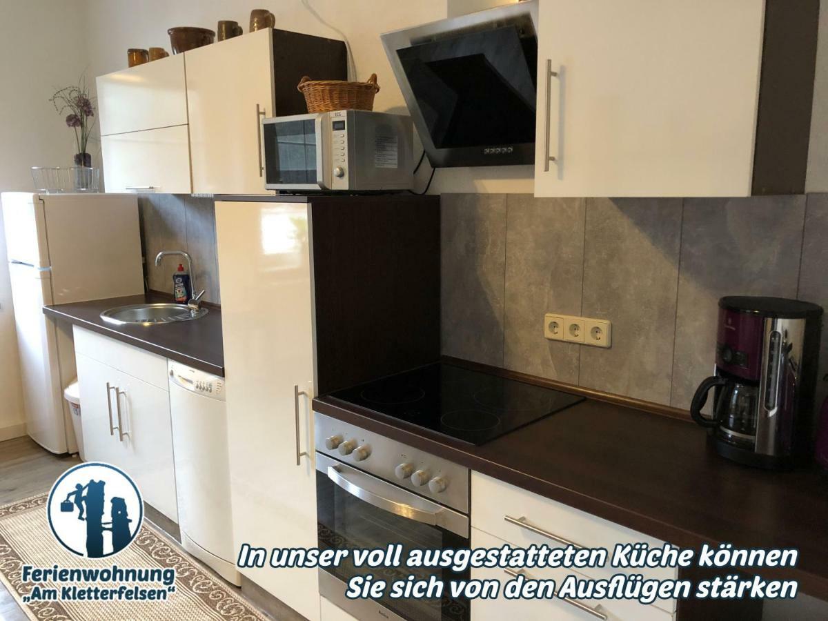 Ferienwohnung "Am Kletterfelsen" Krauschwitz 외부 사진
