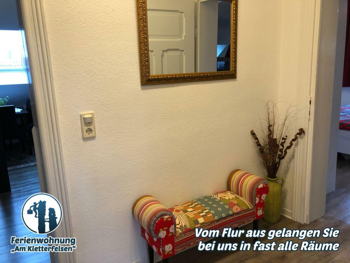 Ferienwohnung "Am Kletterfelsen" Krauschwitz 외부 사진