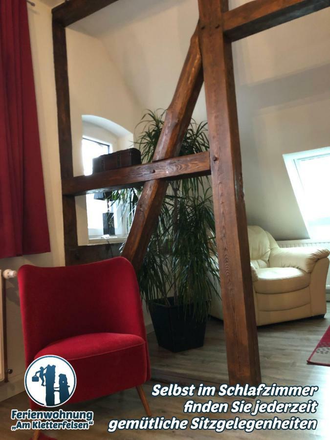 Ferienwohnung "Am Kletterfelsen" Krauschwitz 외부 사진