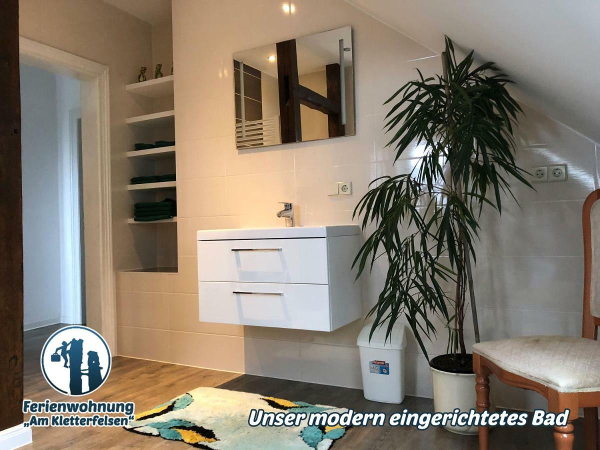 Ferienwohnung "Am Kletterfelsen" Krauschwitz 외부 사진