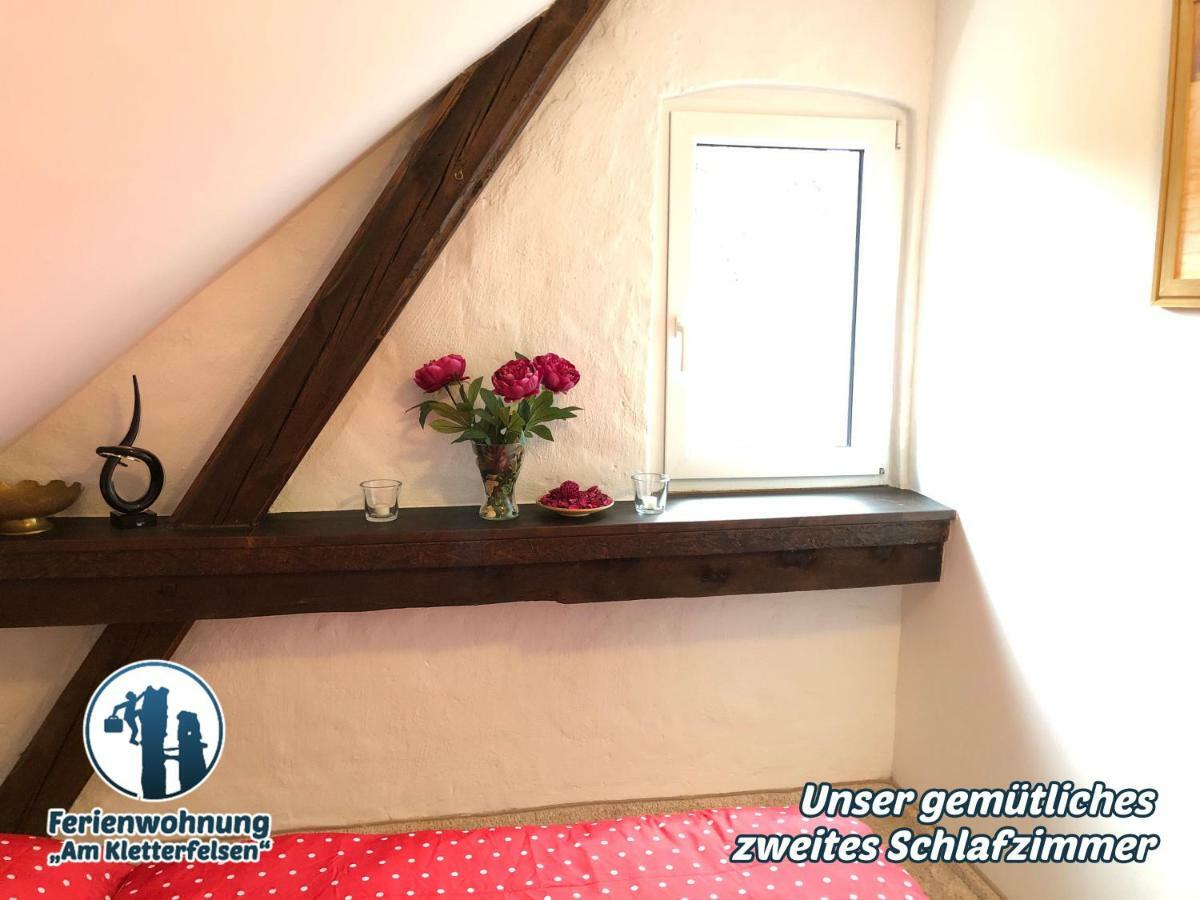 Ferienwohnung "Am Kletterfelsen" Krauschwitz 외부 사진