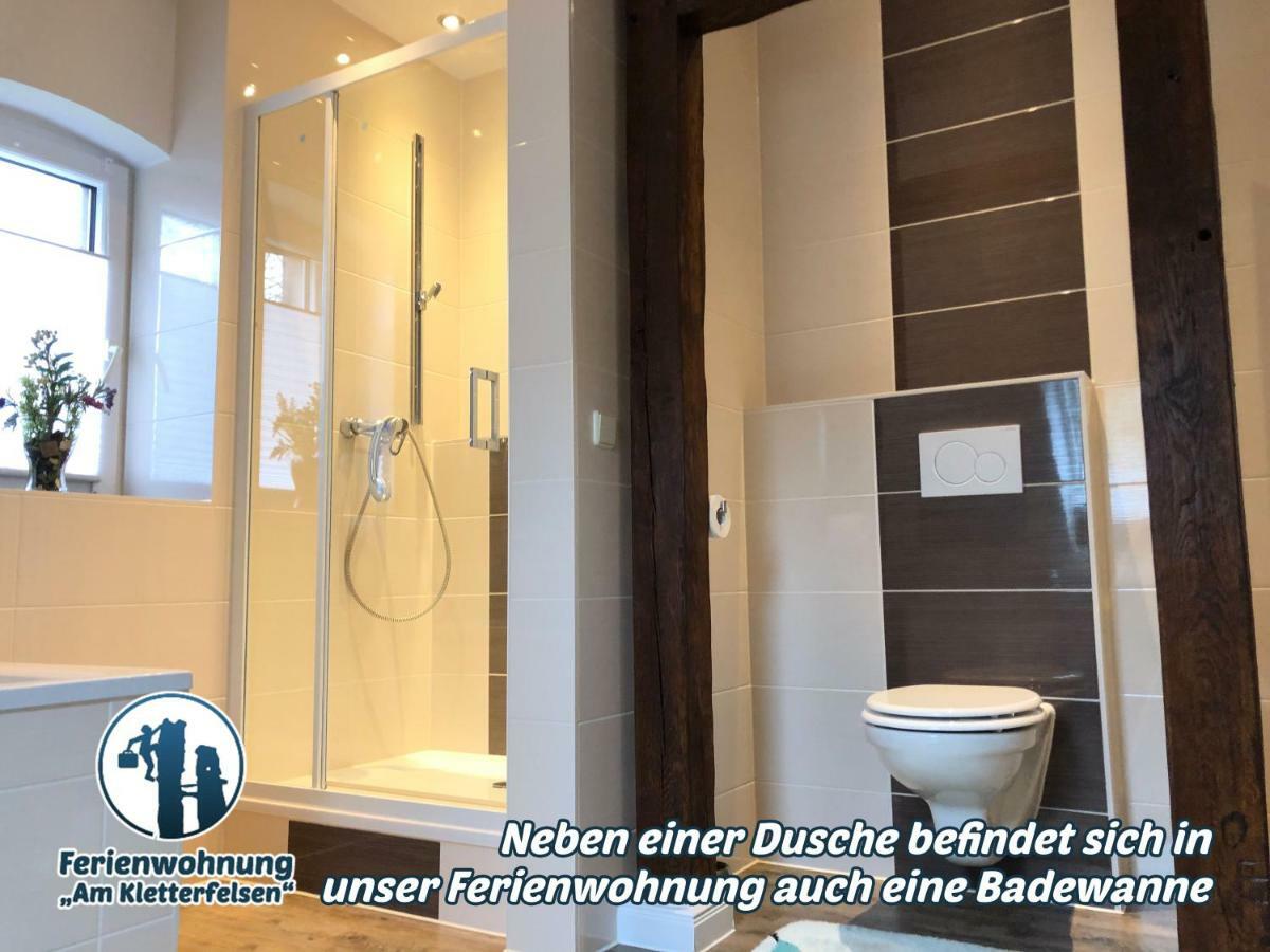 Ferienwohnung "Am Kletterfelsen" Krauschwitz 외부 사진