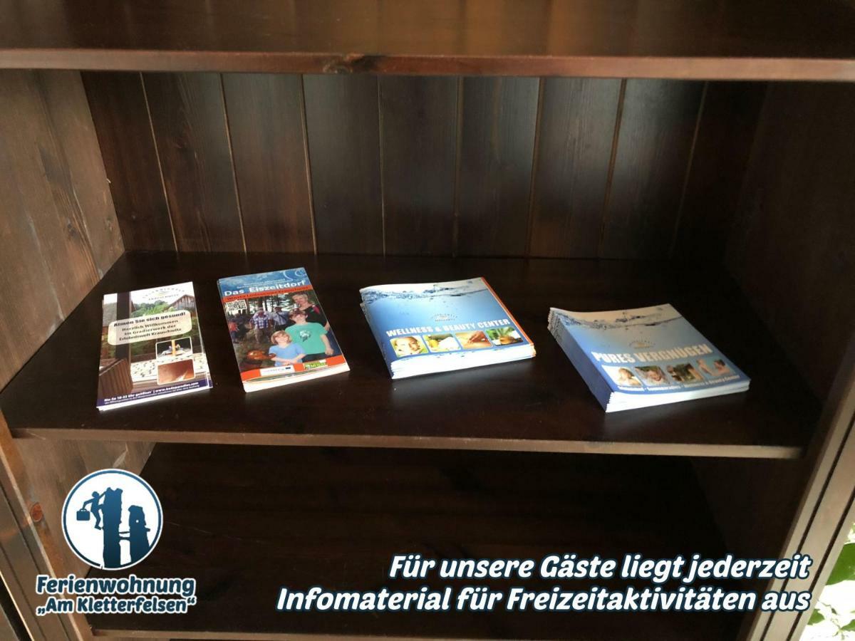 Ferienwohnung "Am Kletterfelsen" Krauschwitz 외부 사진