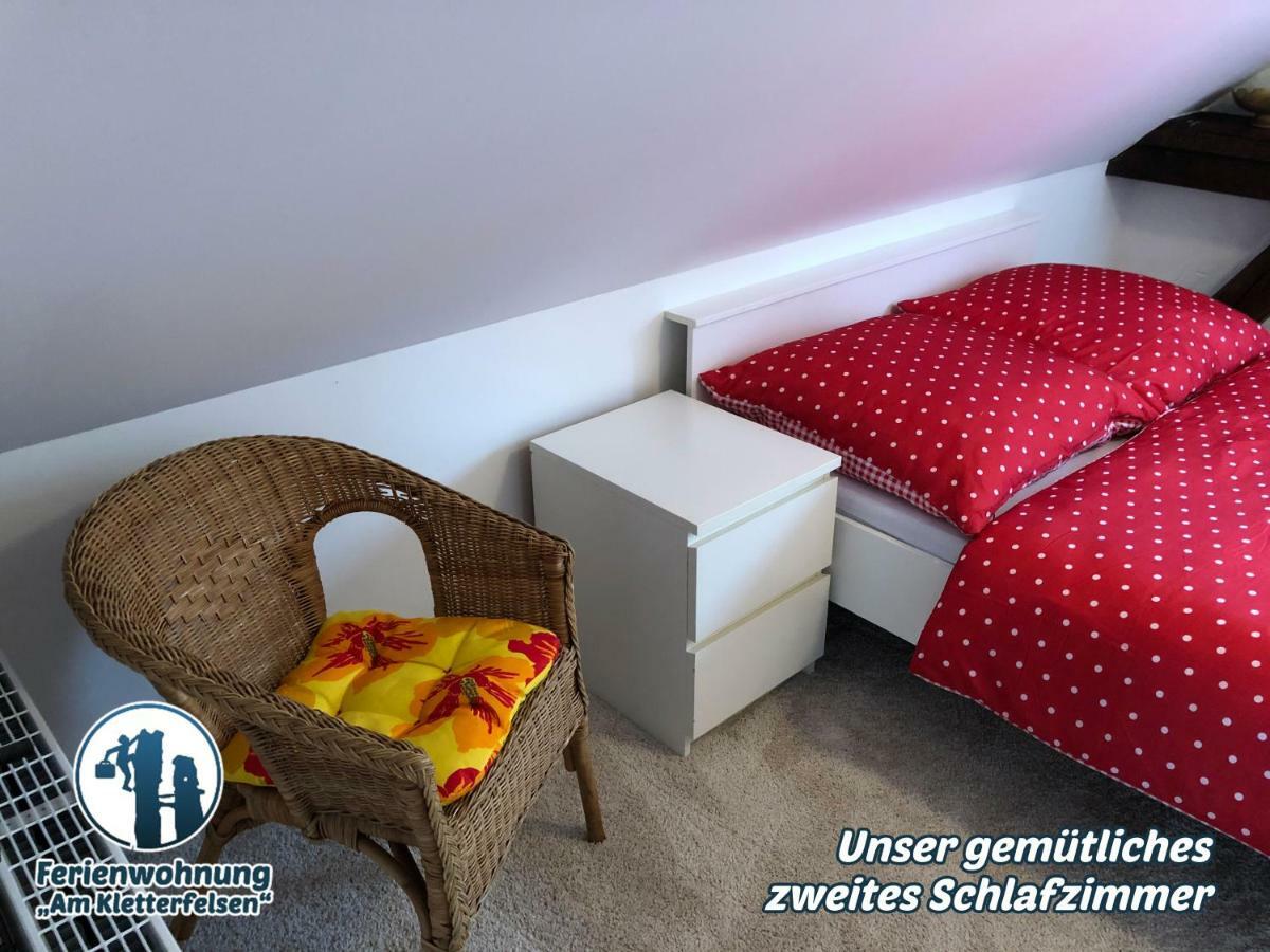 Ferienwohnung "Am Kletterfelsen" Krauschwitz 외부 사진