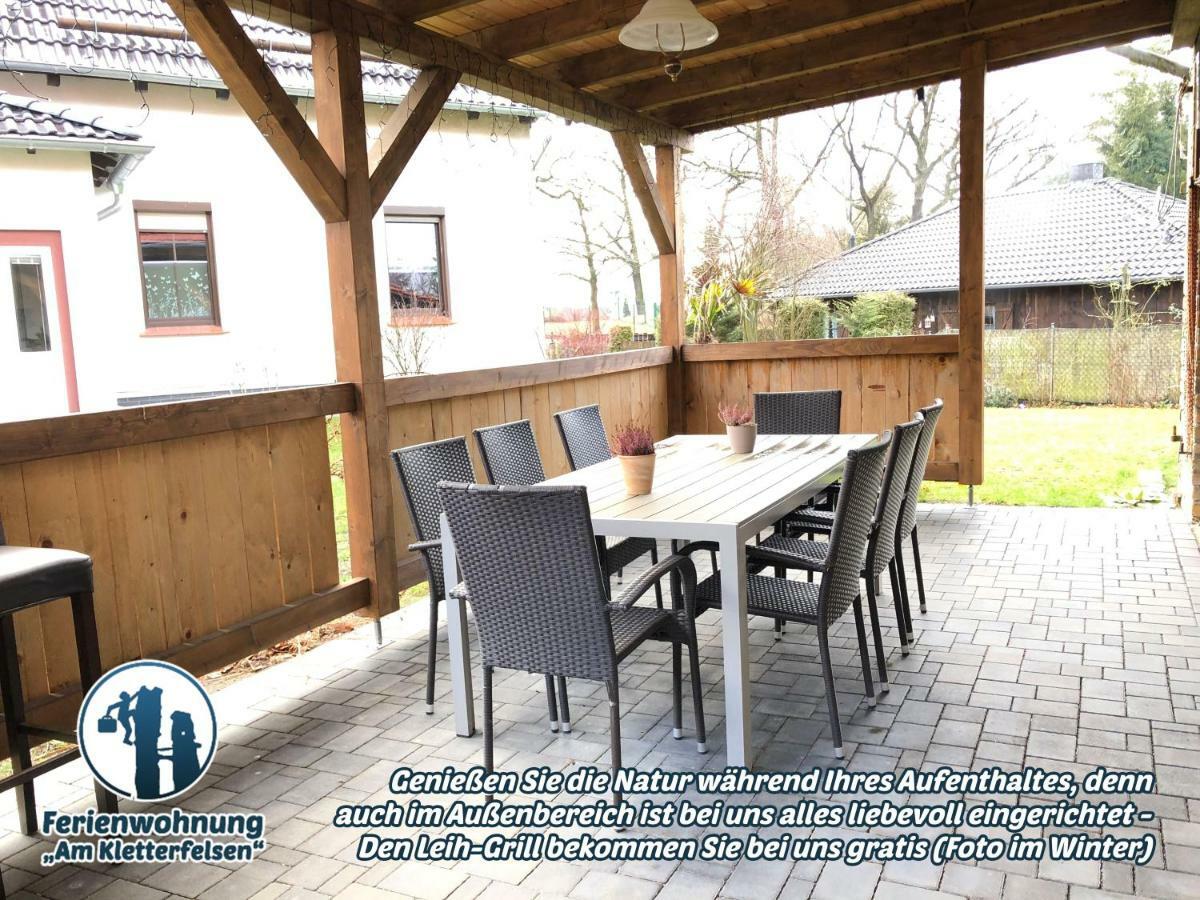 Ferienwohnung "Am Kletterfelsen" Krauschwitz 외부 사진