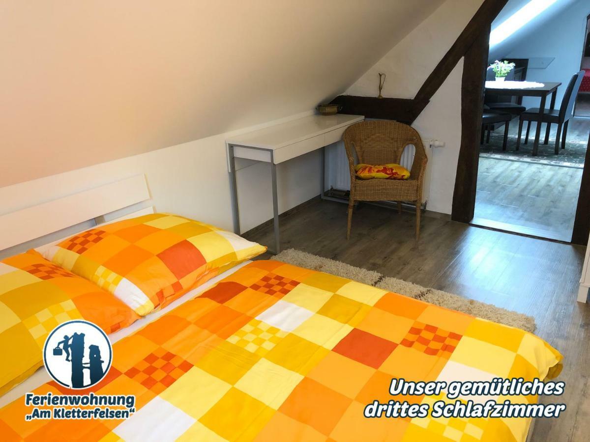 Ferienwohnung "Am Kletterfelsen" Krauschwitz 외부 사진