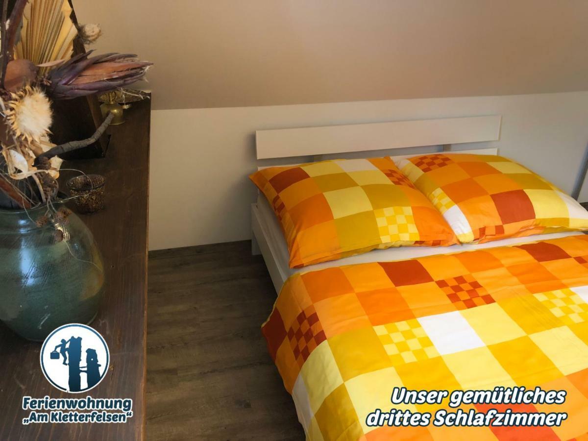 Ferienwohnung "Am Kletterfelsen" Krauschwitz 외부 사진
