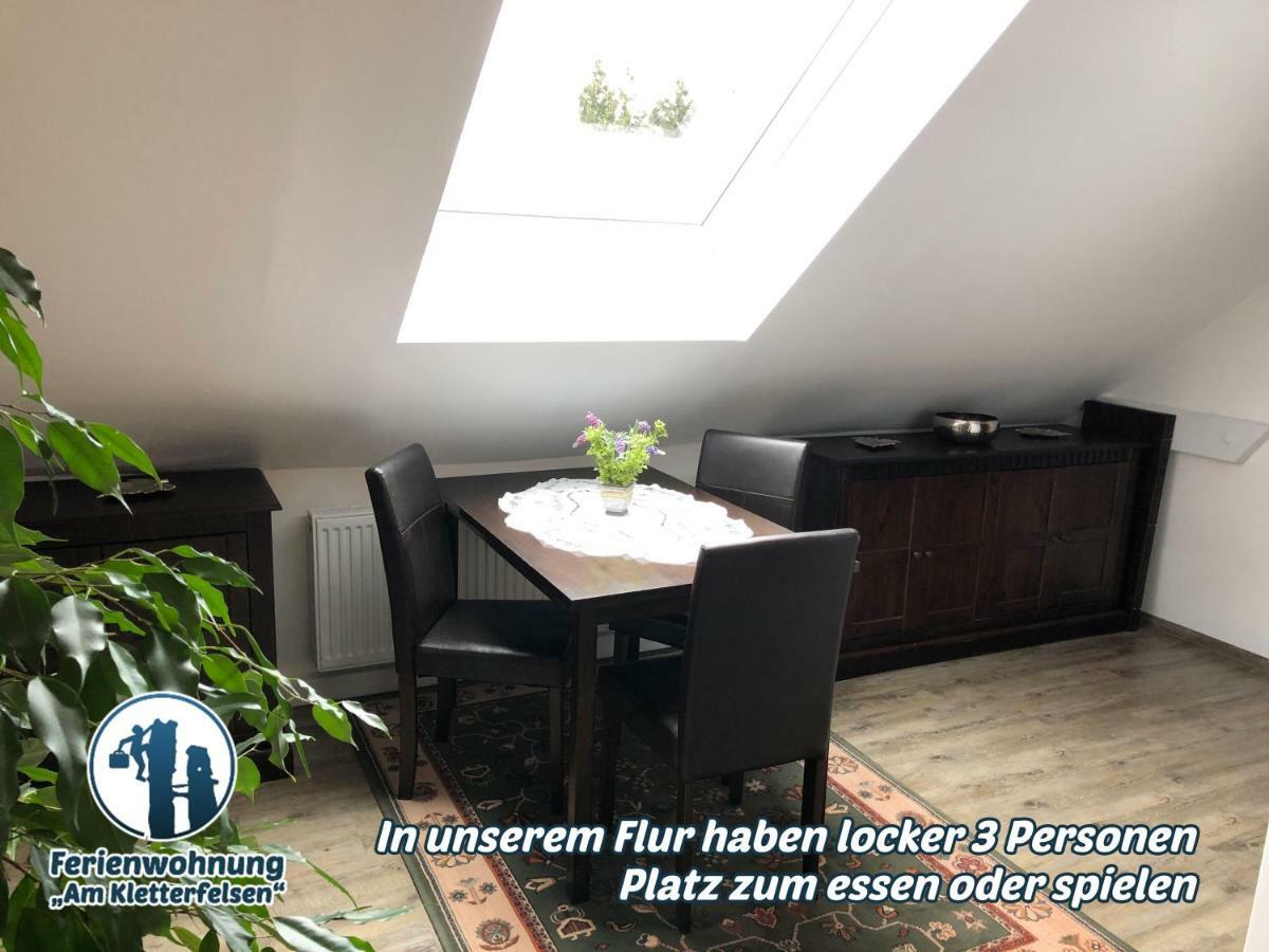 Ferienwohnung "Am Kletterfelsen" Krauschwitz 외부 사진