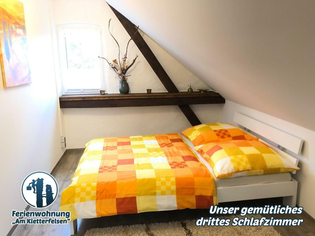 Ferienwohnung "Am Kletterfelsen" Krauschwitz 외부 사진