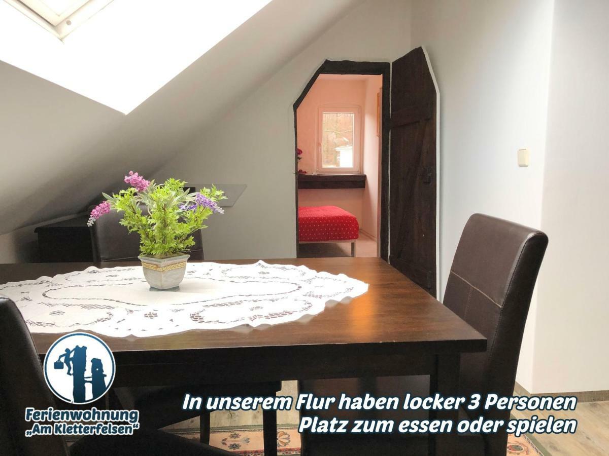 Ferienwohnung "Am Kletterfelsen" Krauschwitz 외부 사진